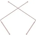 99.9% Copper Dowsing Rods - 2PCS Divining Rods - for Ghost Hunting Tools, Div...