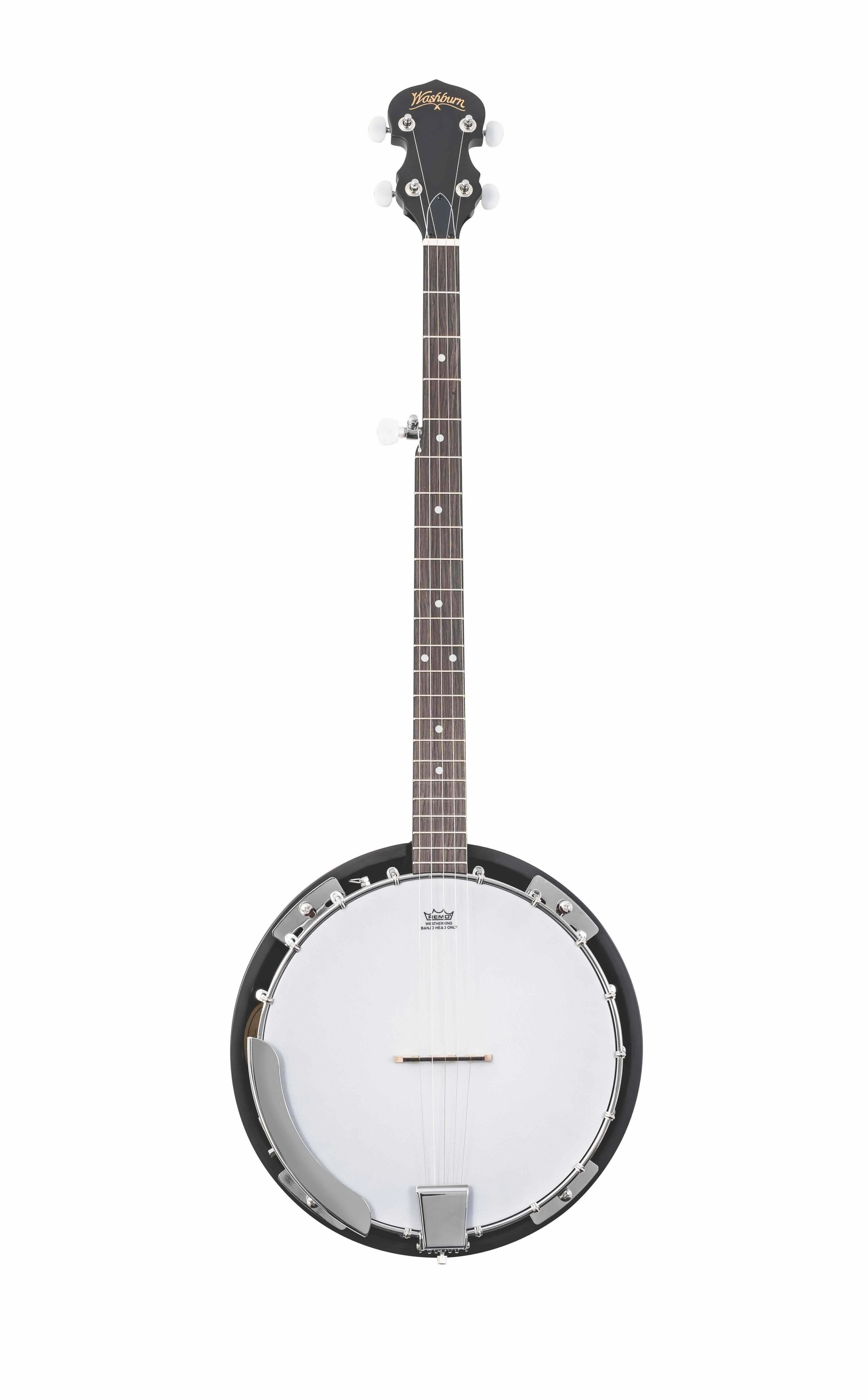 Washburn B8K Americana Series 5-String Resonator Banjo Pack