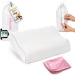 alkamto Travel &amp; Camping Comfortable Memory Foam Pillow with  Assorted Colors 