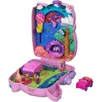 Polly Pocket Dolls & Accessories, 2-In-1 Travel Toy, Koala Purse Playset with 2 Micro Dolls, 1 Toy Car and 5 Animals