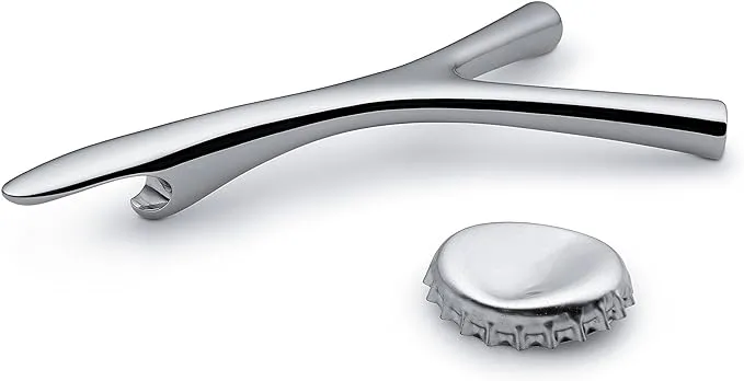 Alessi FGO06 Virgula Divina Bottle Opener, One Size, Steel