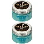 Woody's for Men Clay 3.4 oz Set of 2