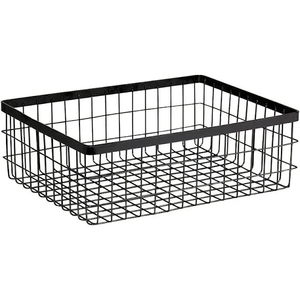 G.E.T. WB-1294-MG 12" x 9" Rectangular Wire Basket