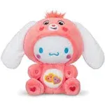 Cinnamoroll Vestido Como Love-a-Lot Bear 8 "Peluche de tamaño divertido, rosa - ¡Mejor amiga suave y abrazable!, - Bueno para niñas y niños, empleados, coleccionistas, edades 4+