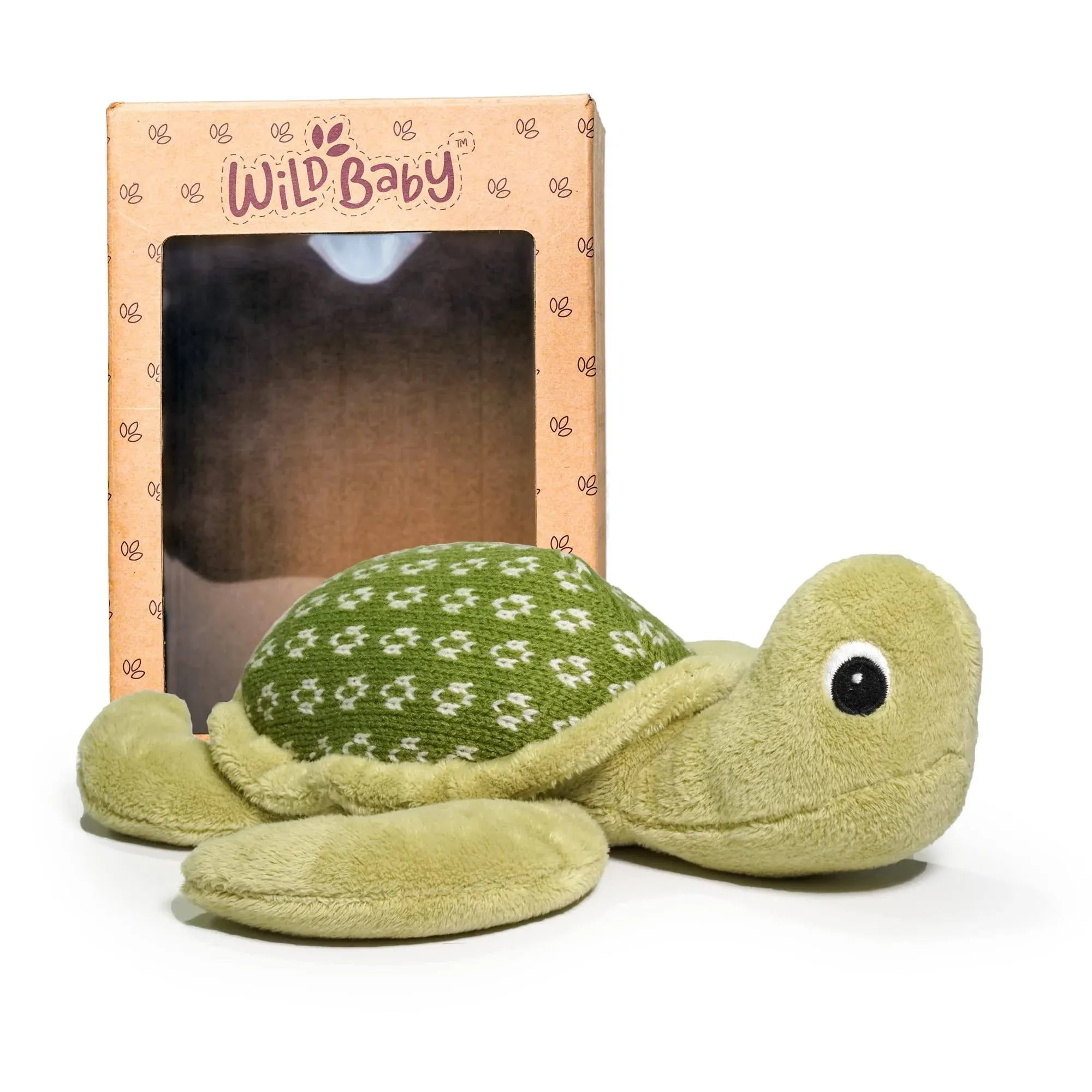 WILD BABY Giraffe Stuffed Animals, Warmie for Kids, 12 Inch, Microwavable, Heatable Clay Beads, Squishmallow Plush Pal with Dried Lavender Aromatherapy, Soft & Cuddly, Kids Gifts Box Ready