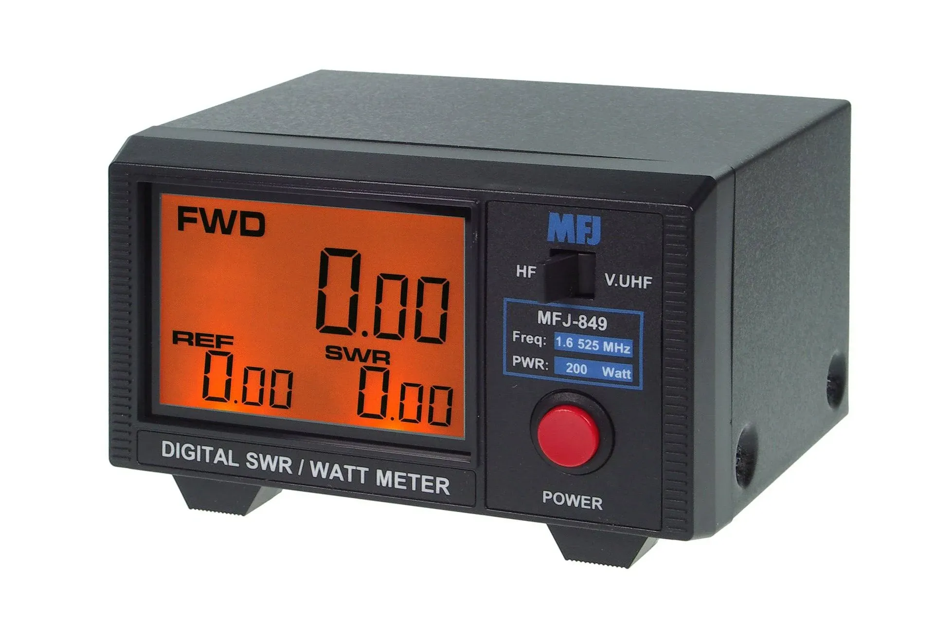 MFJ-849 Digital SWR/Watmeter, HF/VHF/UHF, 200W