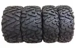 4 WANDA All Terrain UTV ATV Tires 27x9-12 & 27x11-12 for 16-17 Polaris General 1000 RZR 1000