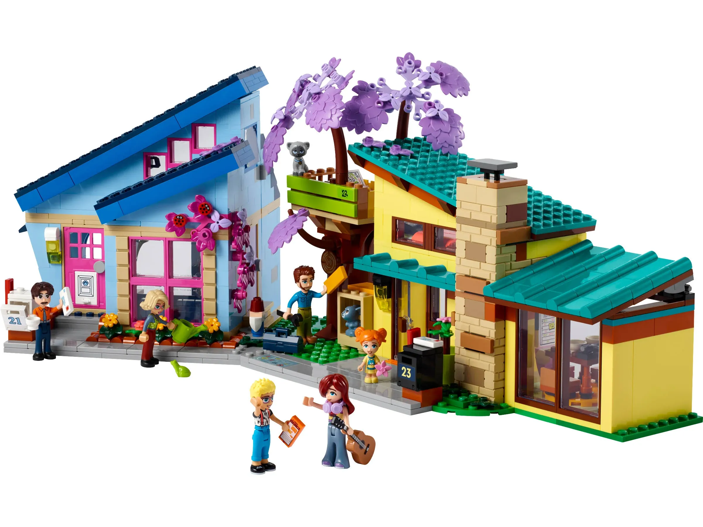 Lego 42620 Olly and Paisley's Family Houses