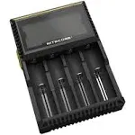 Nitecore D4 - 4 Bay Digital Battery Charger