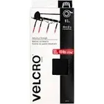 VELCRO 90593 Industrial Strength Roll 4' x 2 - Black (1 Roll)