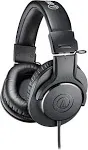 Audio-Technica ATH-M20X Professional Headphones - Black