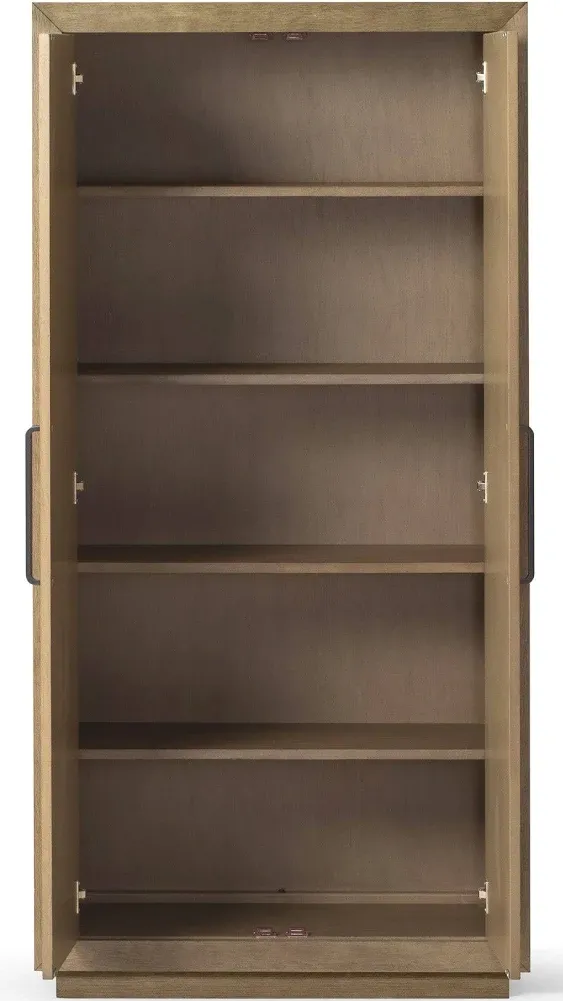 Uma Contemporary Wooden Cabinet in Refined Grey Finish