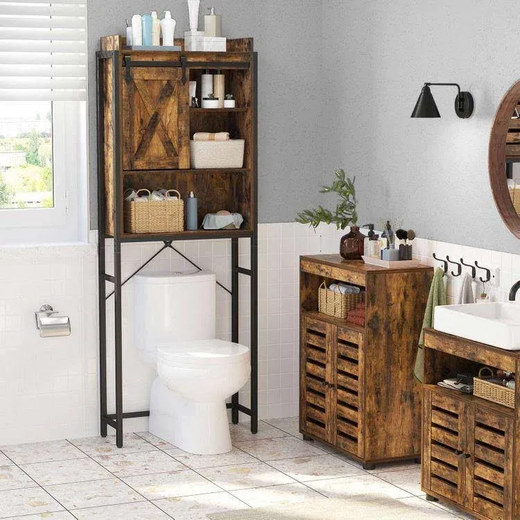 Over-The-Toilet Oragnizer Rack