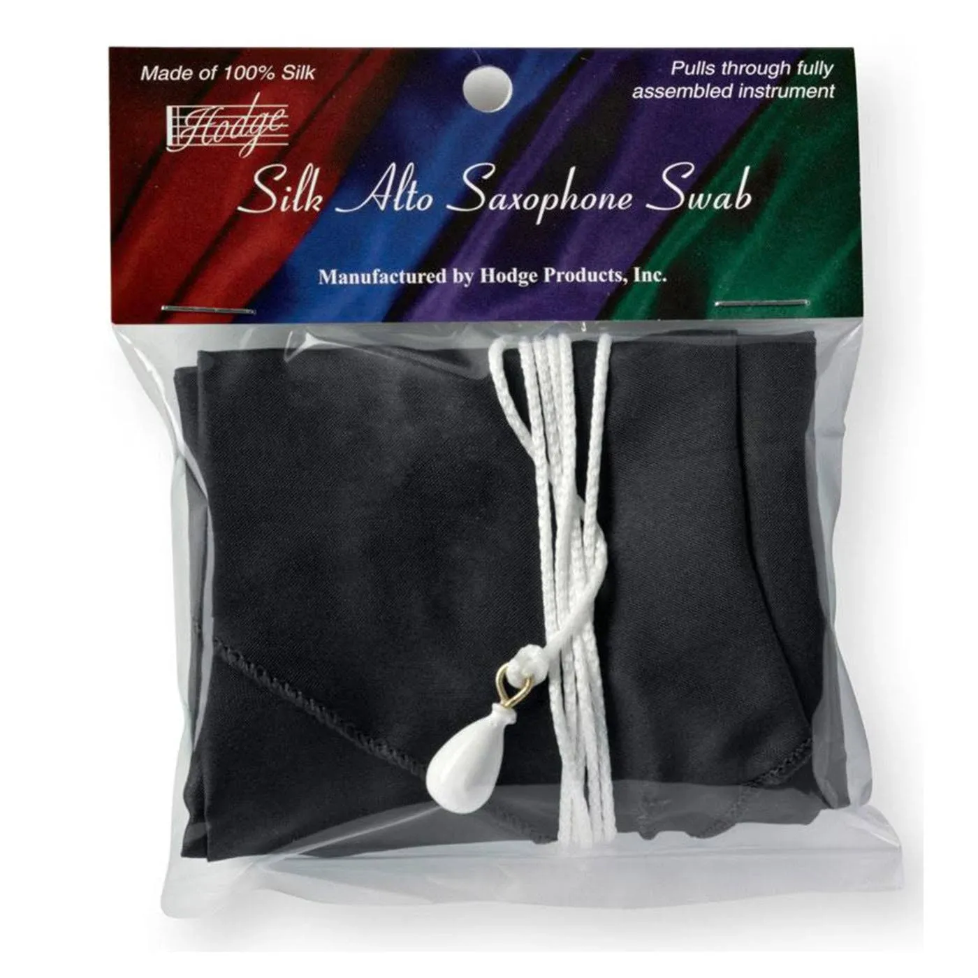 Hodge Alto Sax Silk Swab - Black