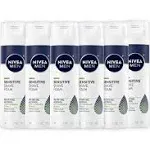 NIVEA MEN Sensitive Shave Gel with Vitamin E, Soothing Chamomile and Witch Hazel Extracts, 3 Pack of 7 Oz Cans